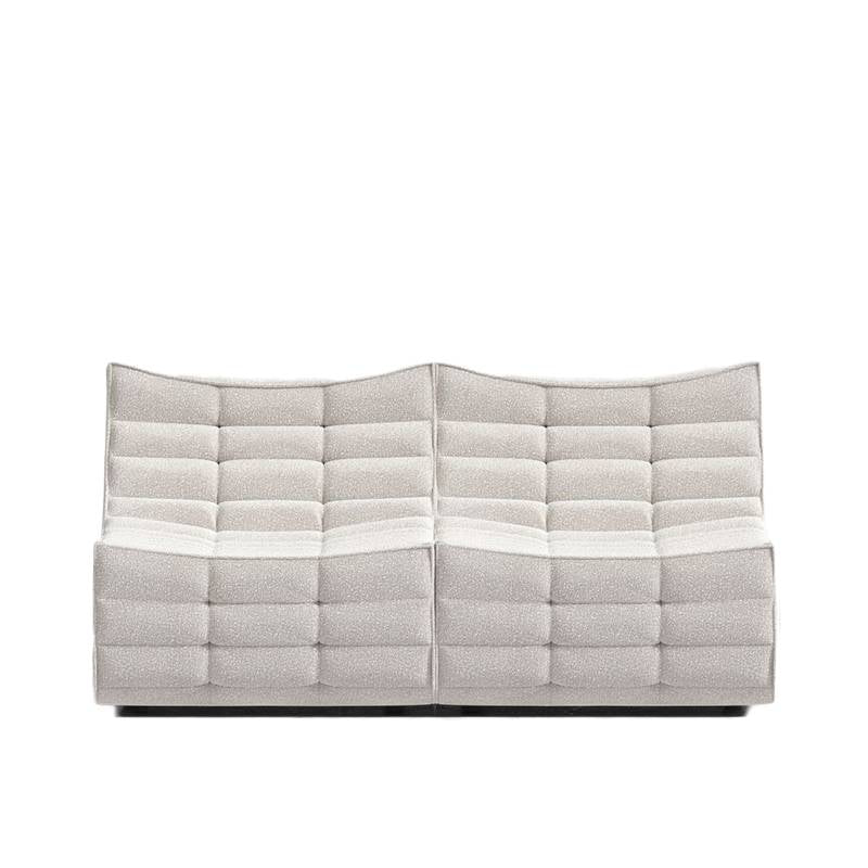 Front View of The Tanner Sofa in Pearl Color